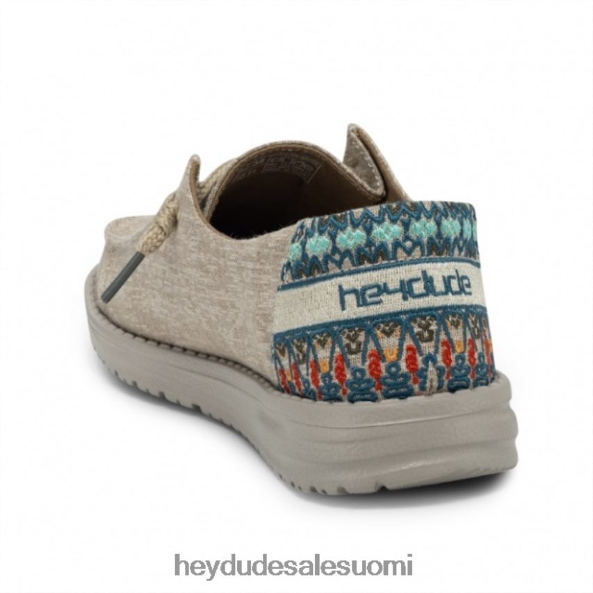 Hey Dude naiset heydude wendy chambray auringonkukka beige TV84413