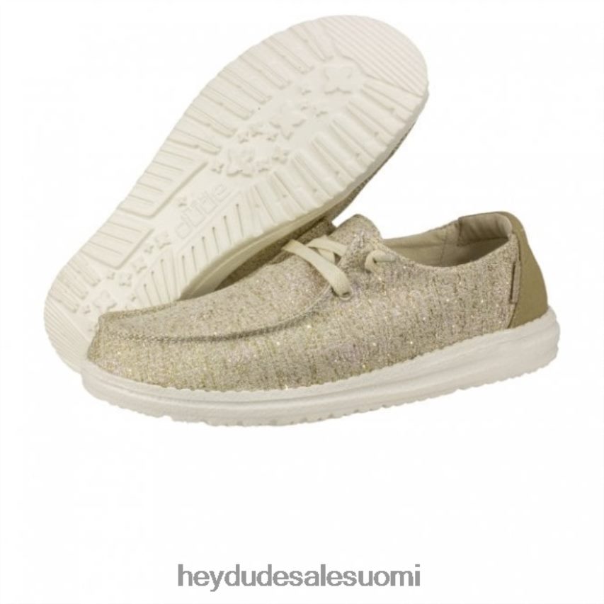 Hey Dude naiset heydude wendy chambray beige kimallus TV84481