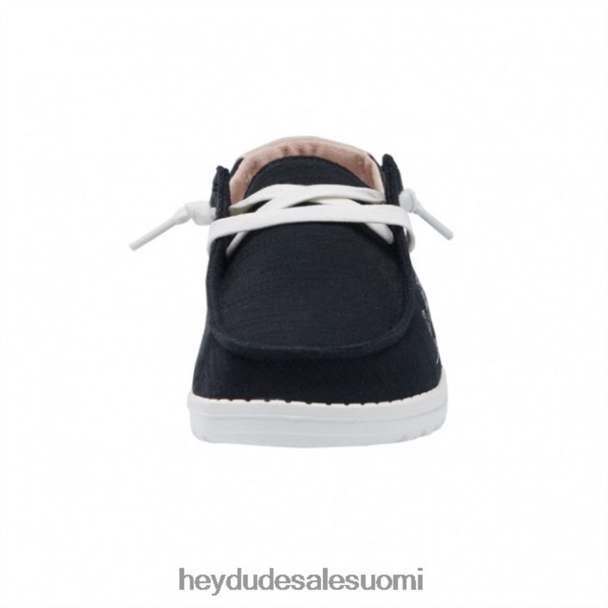 Hey Dude naiset heydude wendy chambray doodle musta TV84461