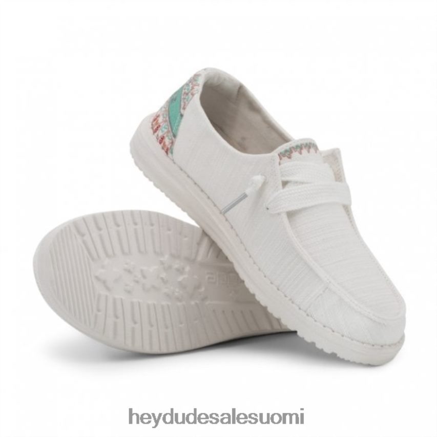 Hey Dude naiset heydude wendy chambray lilja valkoinen TV84421