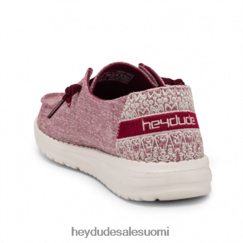 Hey Dude naiset heydude wendy chambray pioni punainen TV84414