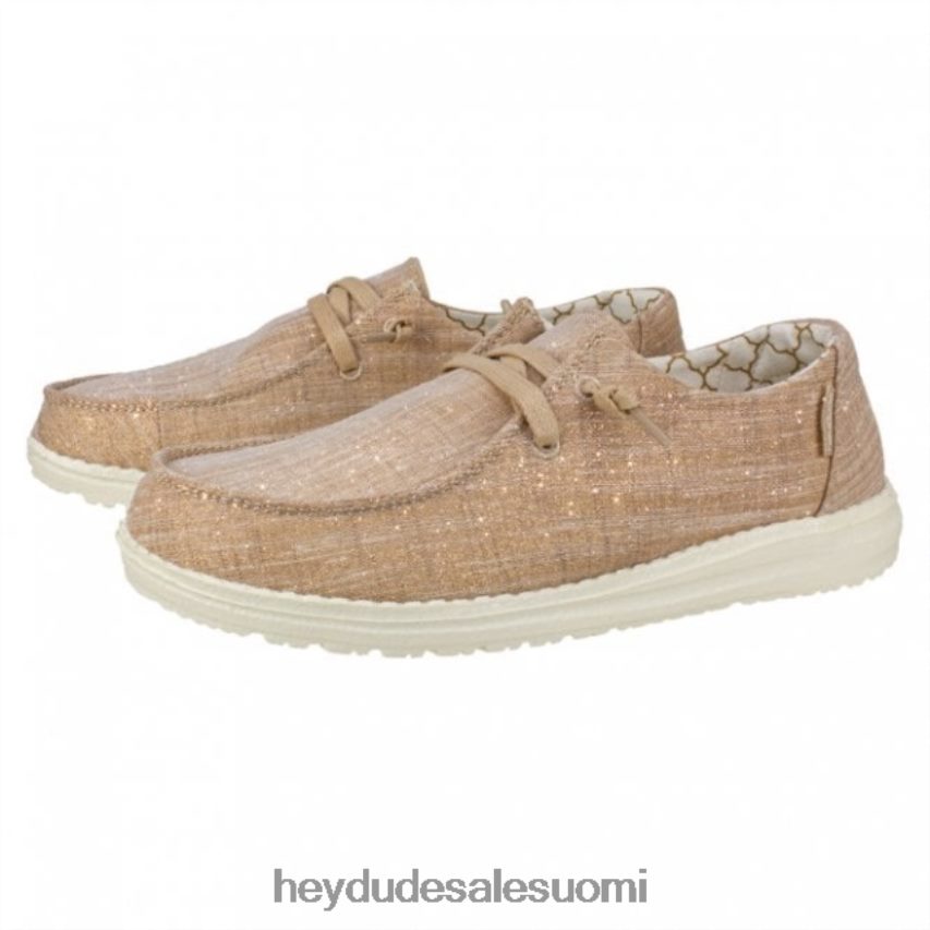 Hey Dude naiset heydude wendy chambray ruusukulta kimallus TV84476