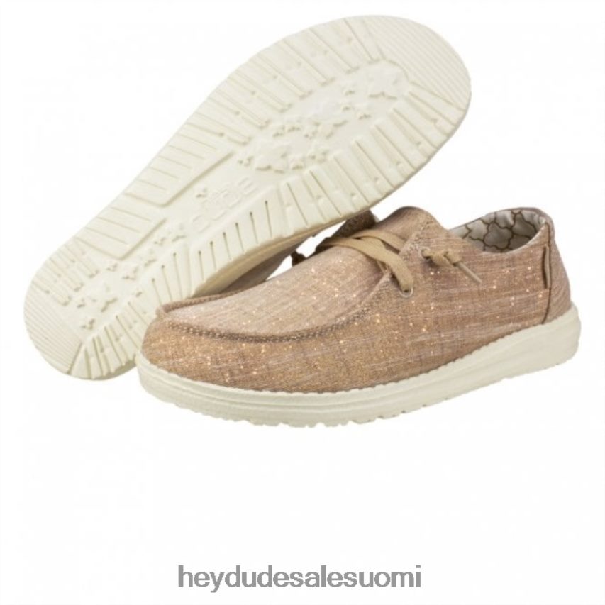 Hey Dude naiset heydude wendy chambray ruusukulta kimallus TV84476