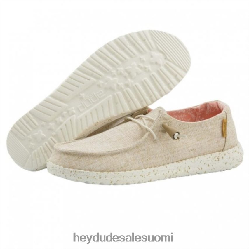 Hey Dude naiset heydude wendy chambray valkoinen pähkinä TV84479