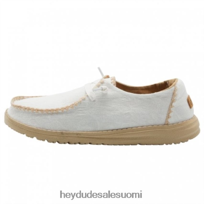 Hey Dude naiset heydude wendy chambray virkattu valkoinen TV84480