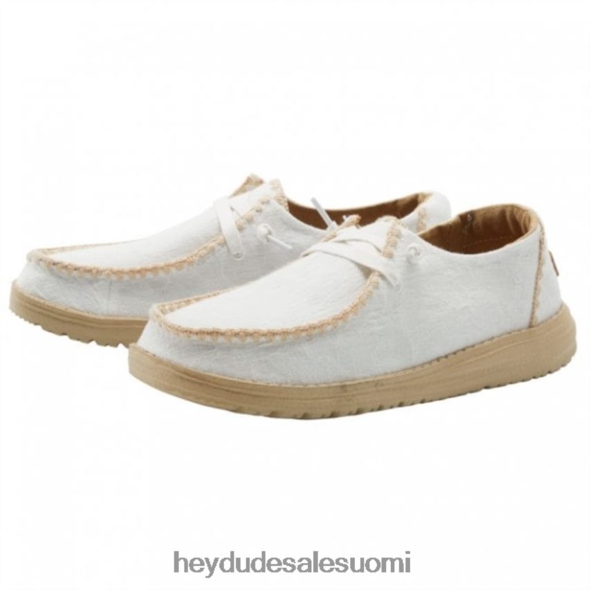 Hey Dude naiset heydude wendy chambray virkattu valkoinen TV84480