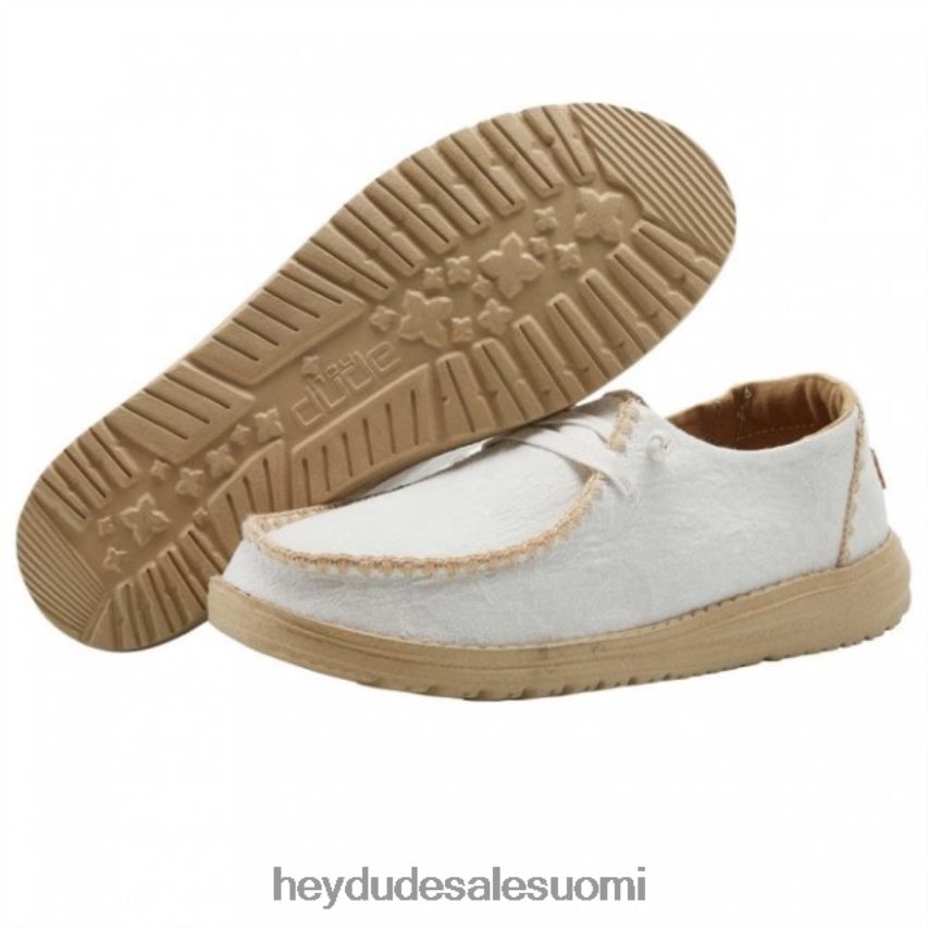 Hey Dude naiset heydude wendy chambray virkattu valkoinen TV84480