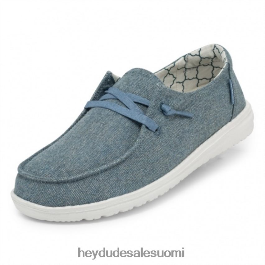 Hey Dude naiset heydude wendy kimalteleva sininen kivi TV84445