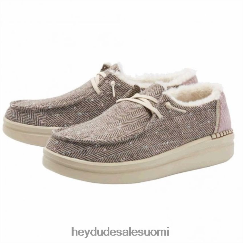 Hey Dude naiset heydude wendy nousu chalet ruskea kalanruoto TV84453