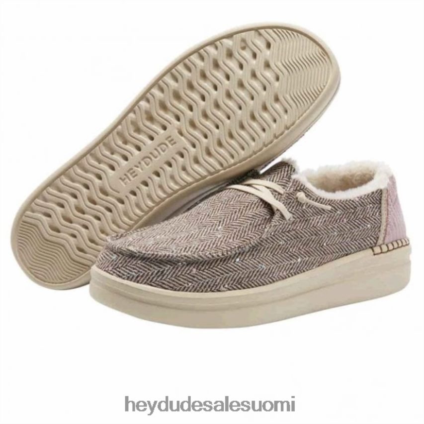 Hey Dude naiset heydude wendy nousu chalet ruskea kalanruoto TV84453