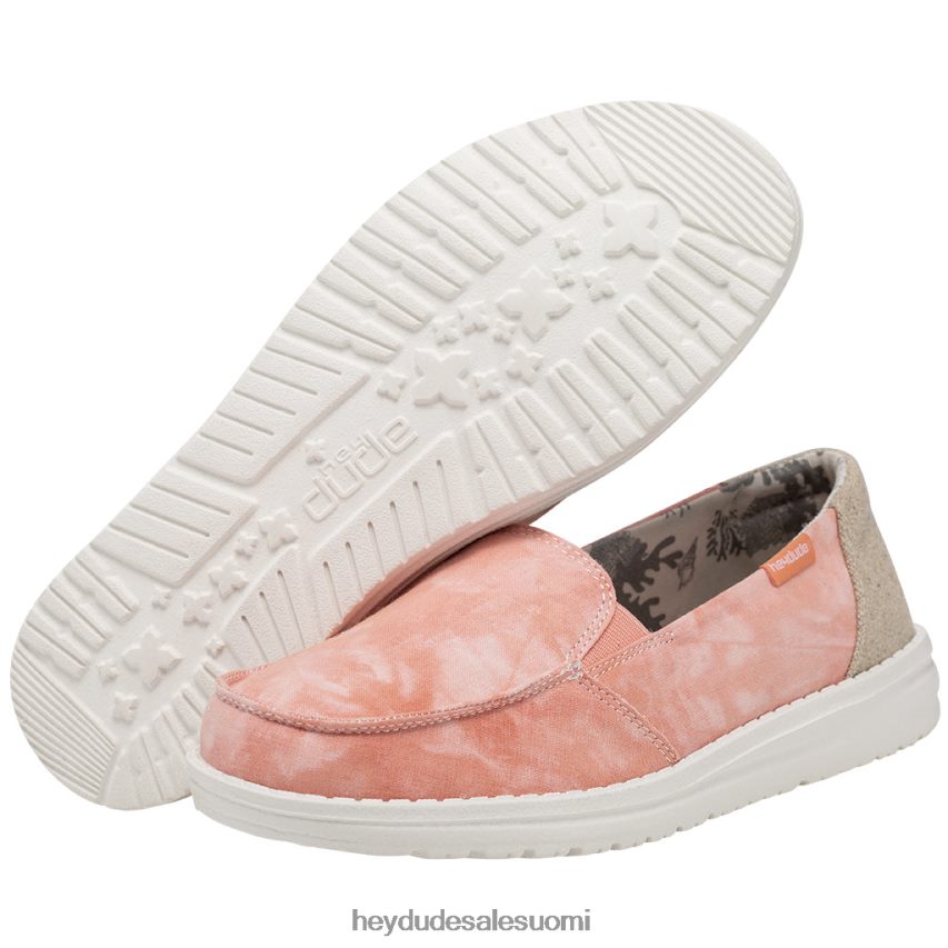 Hey Dude naiset lena tye värjäys persikka TV8484