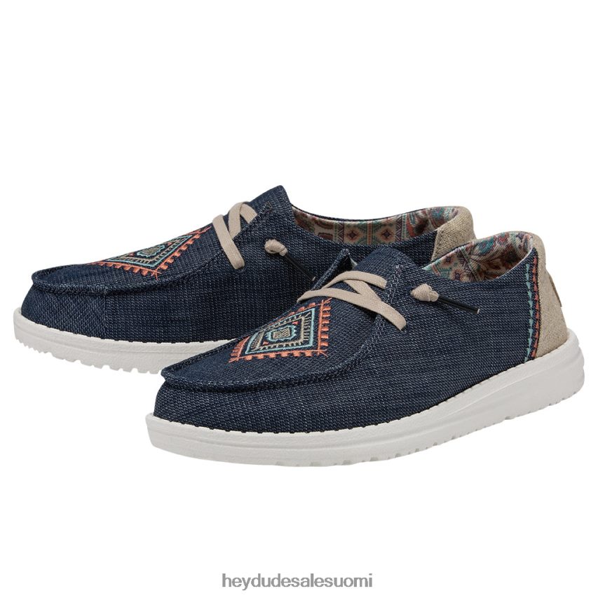 Hey Dude naiset wendy boho harmaa merensininen TV8444