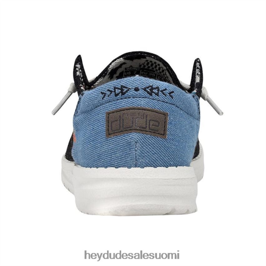 Hey Dude naiset wendy boho musta hei jätkä TV8429