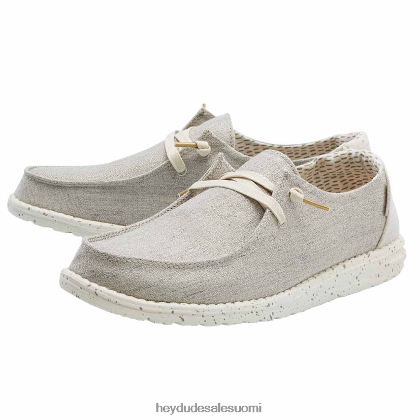 Hey Dude naiset wendy chambray kimalteleva beige TV8440