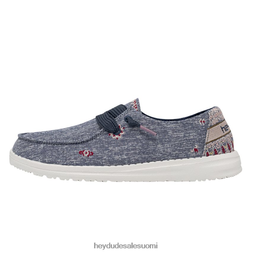 Hey Dude naiset wendy flora iris sininen TV8411