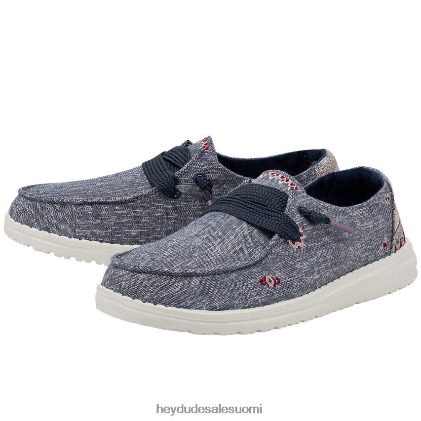 Hey Dude naiset wendy flora iris sininen TV8411