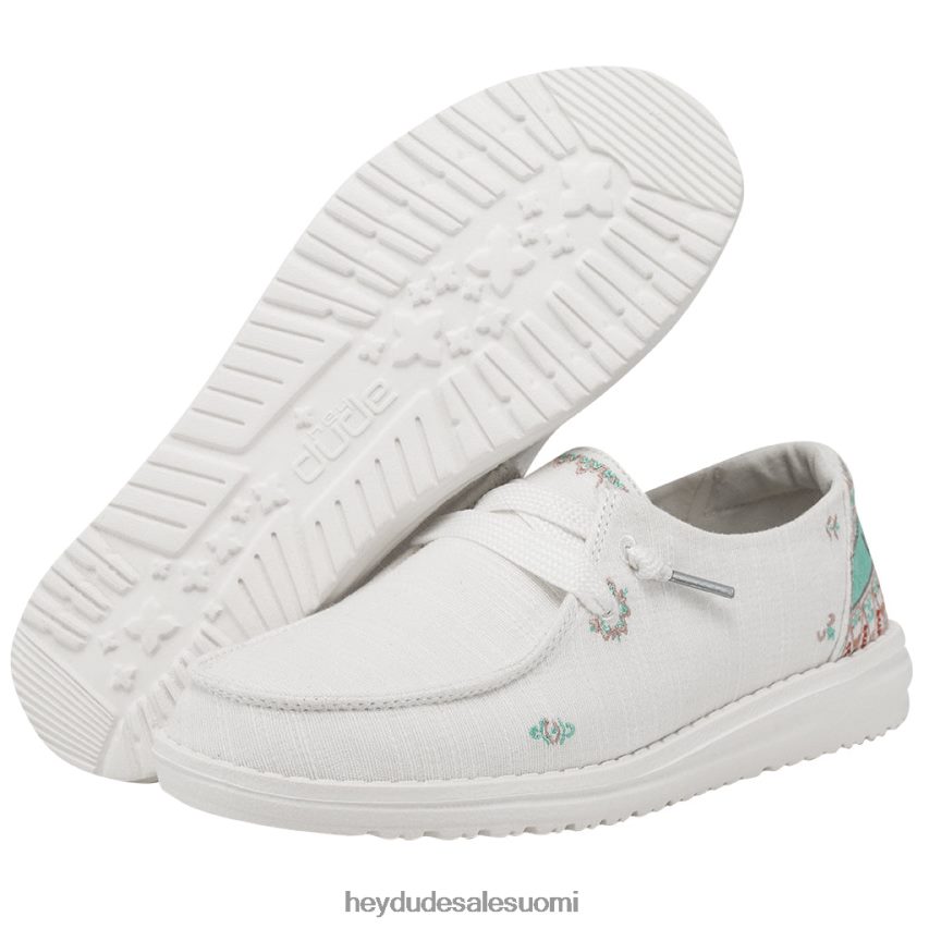 Hey Dude naiset wendy flora lilja valkoinen TV8412