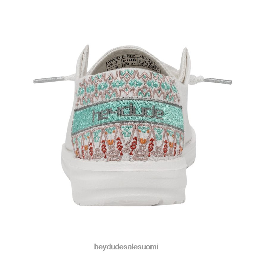 Hey Dude naiset wendy flora lilja valkoinen TV8412