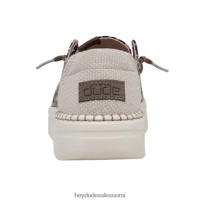 Hey Dude naiset wendy nousu chambray viidakon beige TV8422