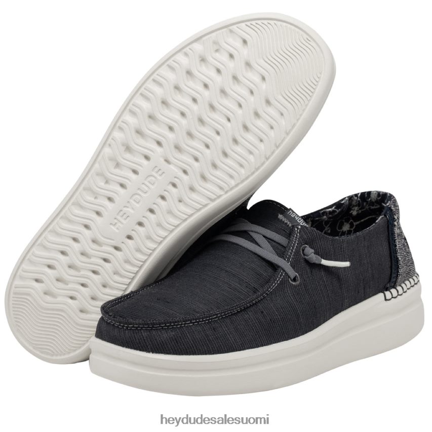 Hey Dude naiset wendy rise chambray grafiitinsininen TV8423