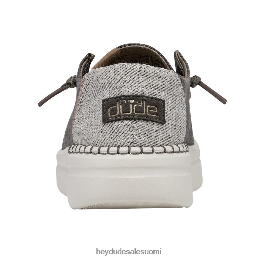 Hey Dude naiset wendy rise chambray graniitinharmaa TV8425